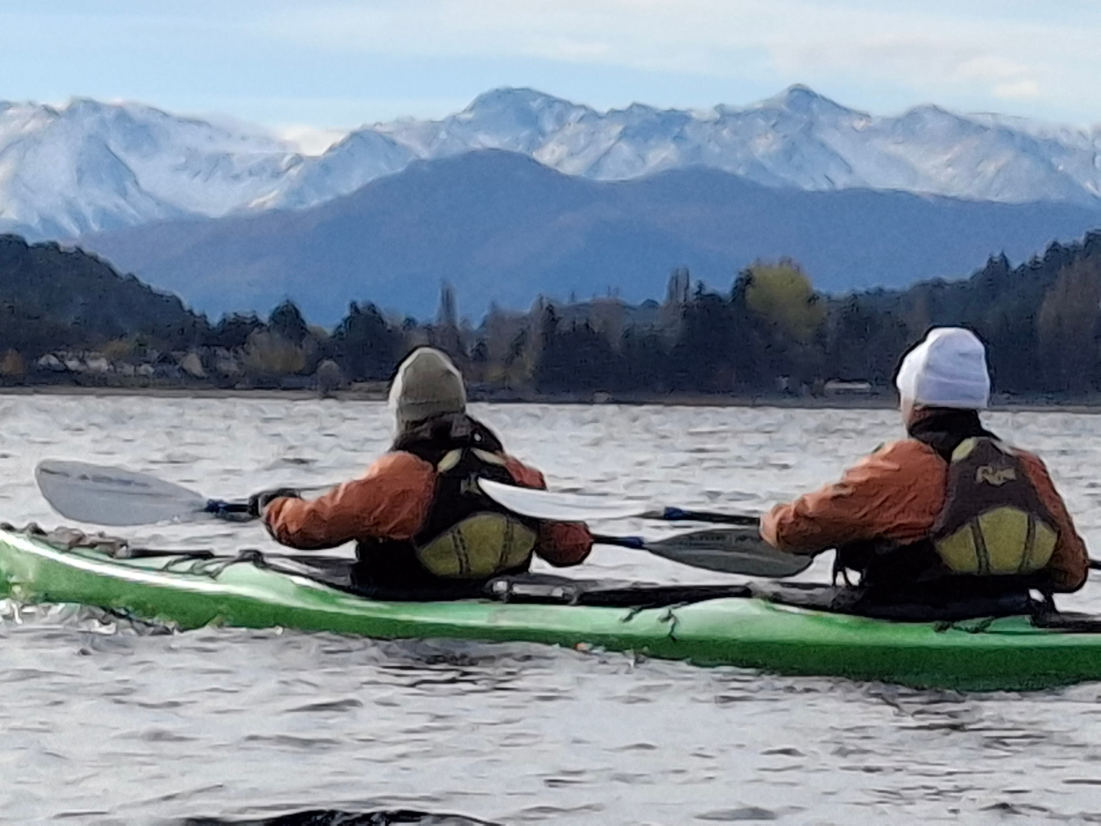 Kayak en Lago Gutiérrez
